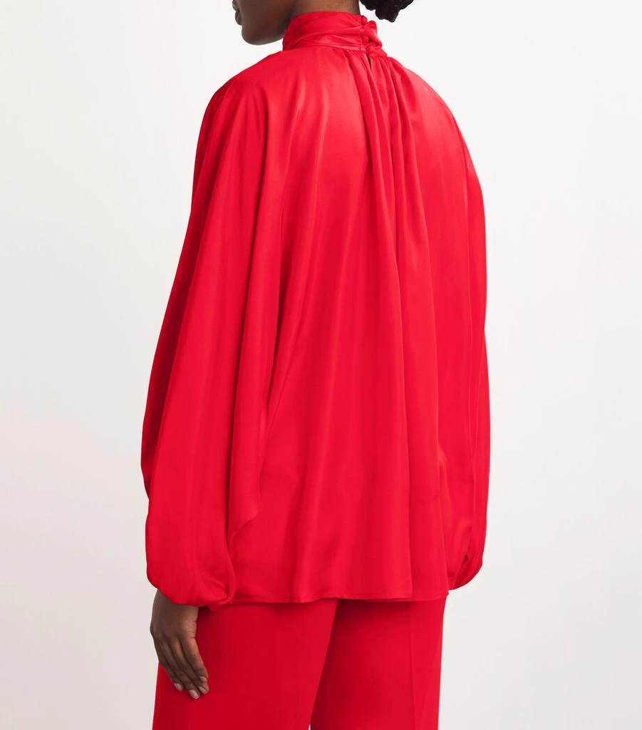 商品Zimmermann|Silk Crush Pussybow Blouse,价格¥7403,第4张图片详细描述