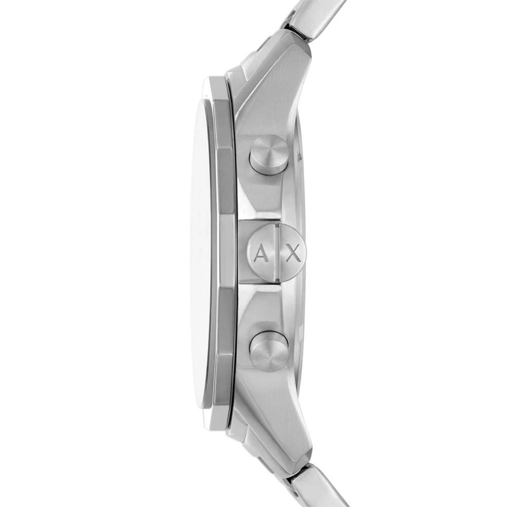 商品Armani Exchange|Men's Chronograph Stainless Steel Bracelet Watch 44mm,价格¥1500,第4张图片详细描述