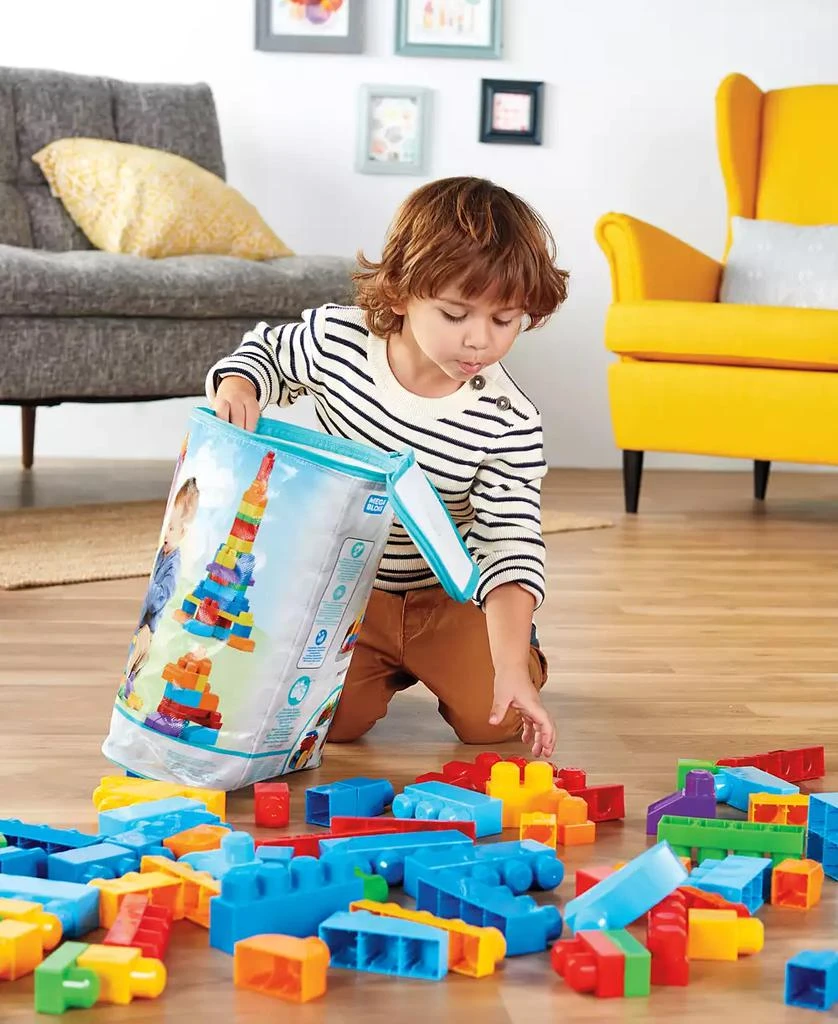 80-piece Big Building Bag Blocks for Toddlers 1-3, Blue 商品