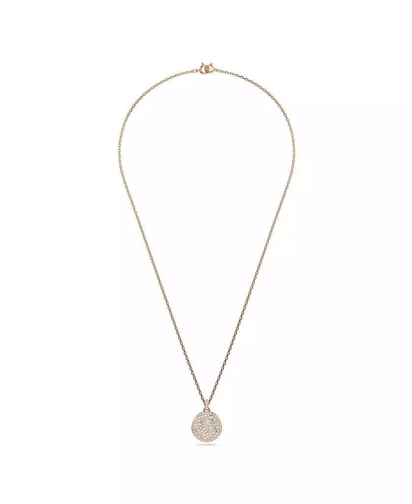 商品Swarovski|White, Rhodium Plated or Rose-Gold Tone or Gold-Tone Meteora Layered Pendant Necklace,价格¥1428,第5张图片详细描述