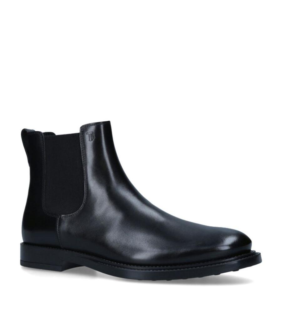 商品Tod's|Leather Stivaletto Chelsea Boots,价格¥5410,第1张图片