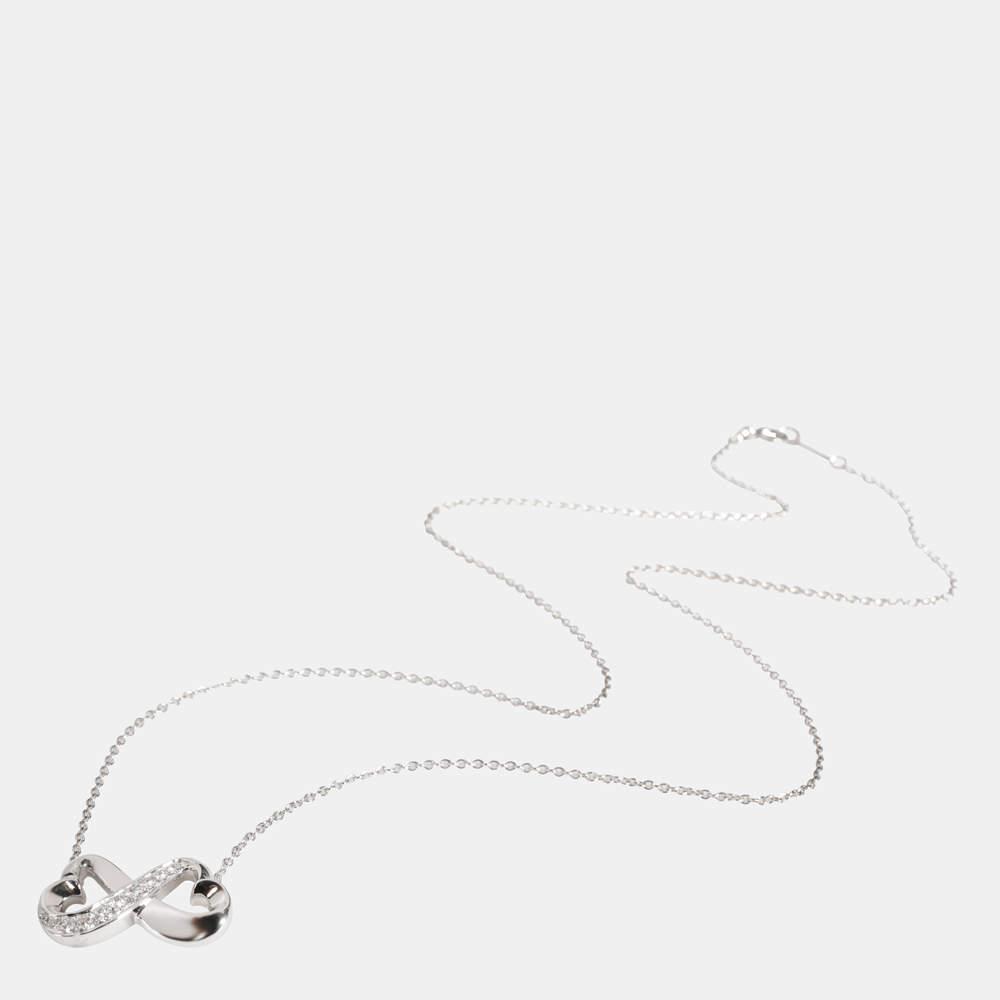 商品[二手商品] Tiffany & Co.|Tiffany & Co. Paloma Picasso Diamond Loving Heart Pendant in 18k Gold 0.12 CTW,价格¥8768,第4张图片详细描述