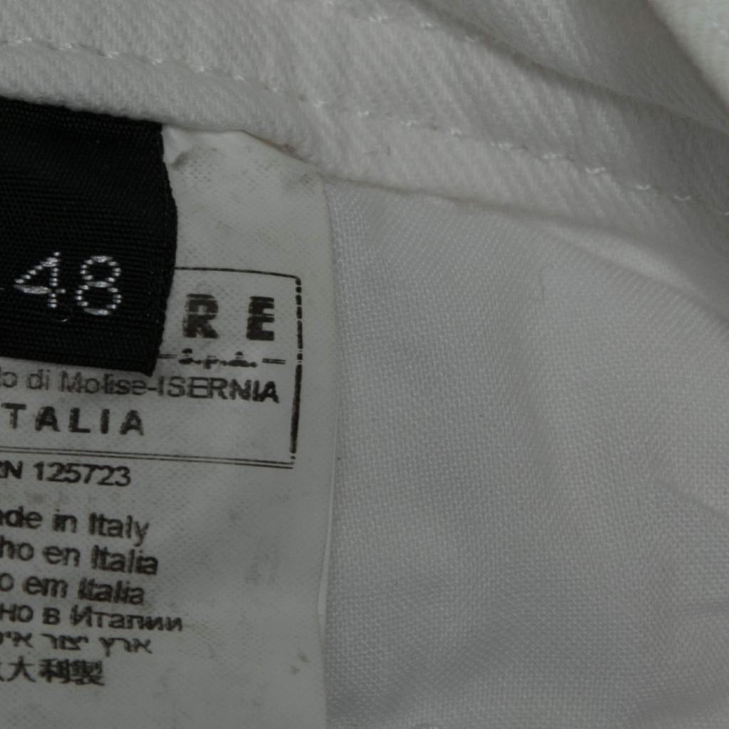 Just Cavalli White Denim Flared Maxi Skirt L商品第5张图片规格展示