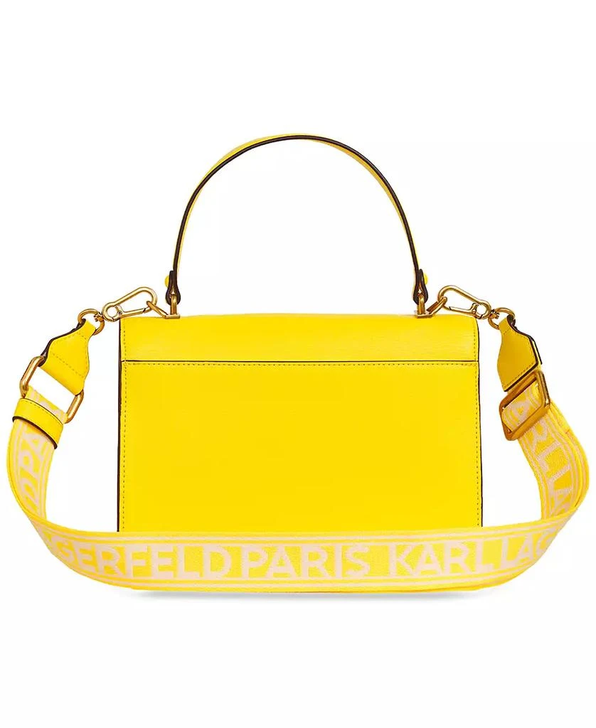 商品Karl Lagerfeld Paris|Simone Small Leather Tapestry Crossbody,价格¥1021,第4张图片详细描述
