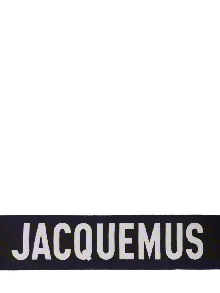 商品Jacquemus|L'echarpe Logo Wool Scarf,价格¥1586,第2张图片详细描述