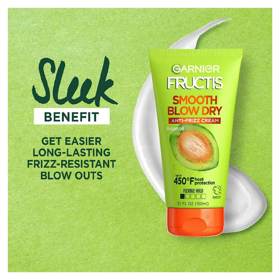 商品Garnier Fructis|Smooth Blow Dry Anti-Frizz Cream,价格¥29,第3张图片详细描述