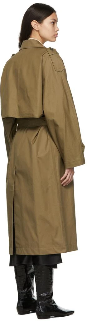 商品Totême|Khaki Trench Coat,价格¥6160,第3张图片详细描述