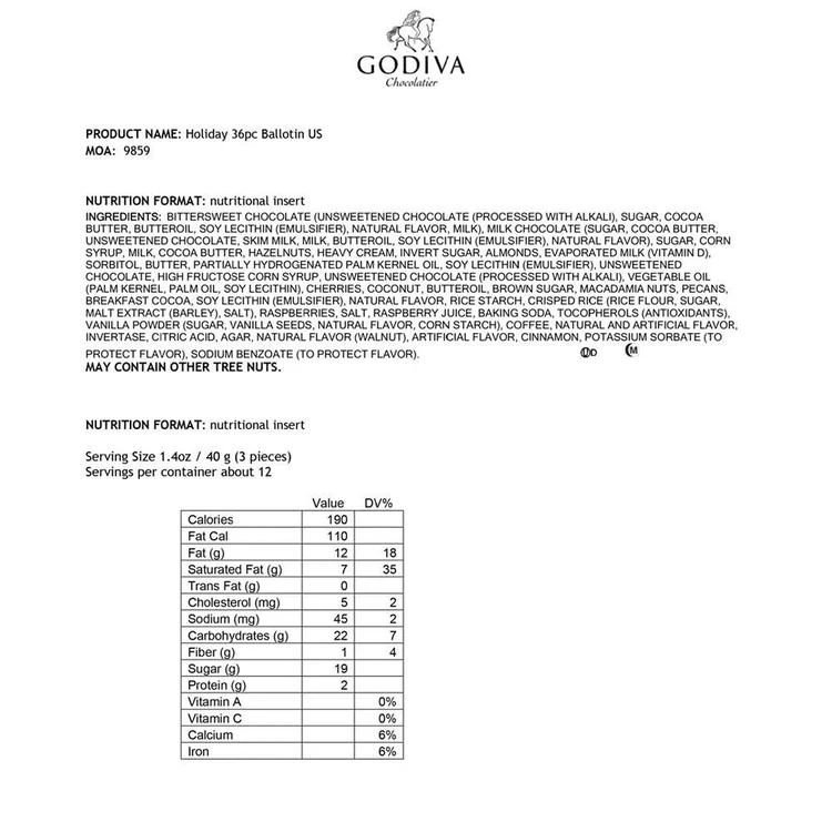 商品Godiva|36颗巧克力黄金礼盒,价格¥368,第2张图片详细描述