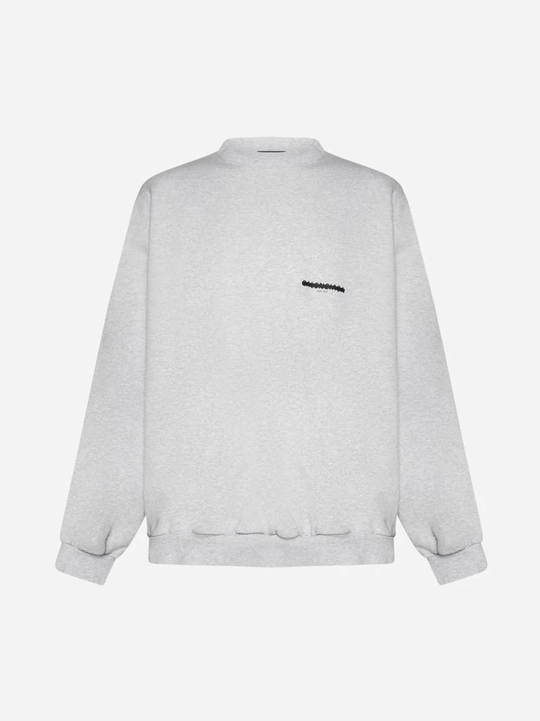 商品Balenciaga|Logo oversized cotton sweatshirt,价格¥5811,第1张图片