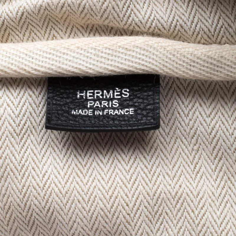 Hermes Black Leather Victoria II Fourre Tout 35 Bag 商品