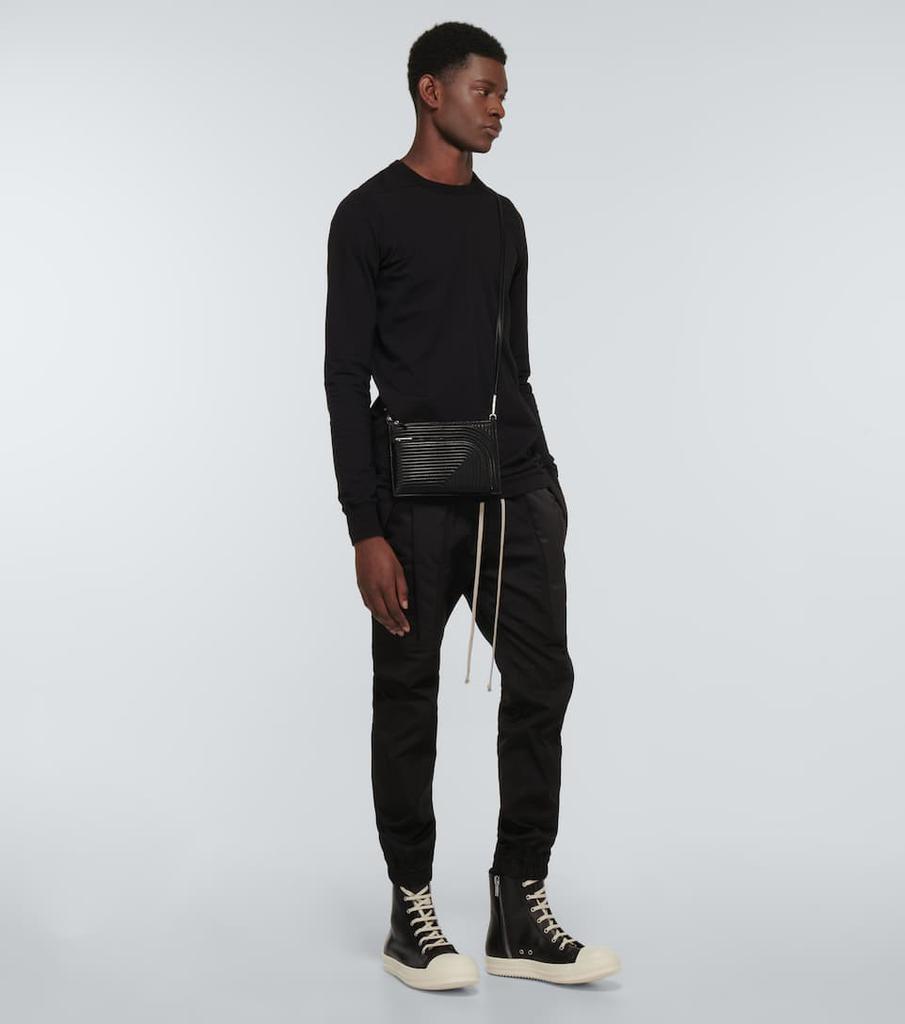 商品Rick Owens|高帮皮革运动鞋,价格¥7224,第4张图片详细描述