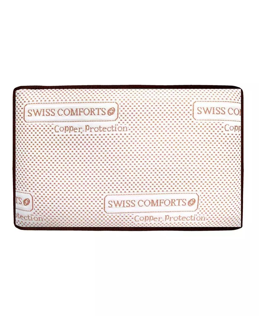 商品Swiss Comforts|Copper Memory Foam Pillow,价格¥854,第3张图片详细描述