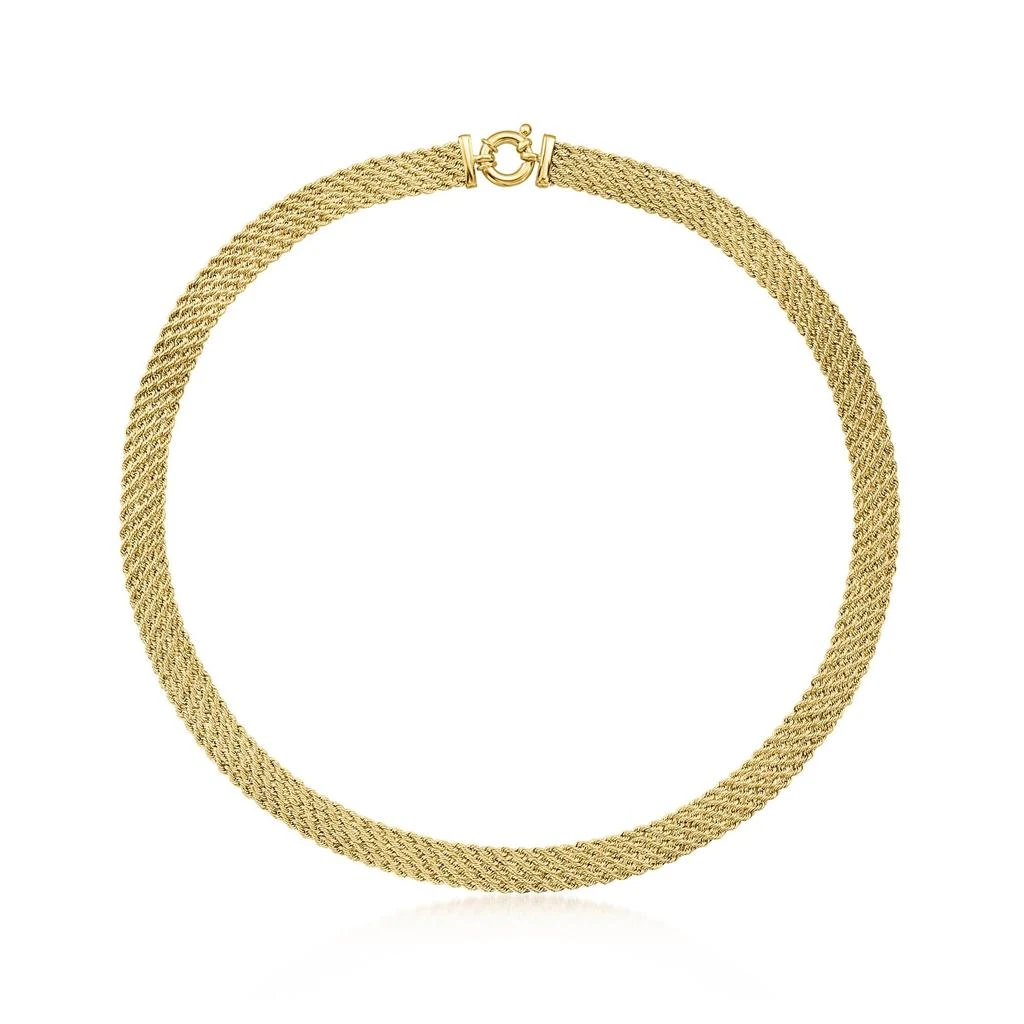 商品Ross-Simons|Italian 14kt Yellow Gold Multi-Row Rope-Chain Necklace,价格¥18829,第1张图片