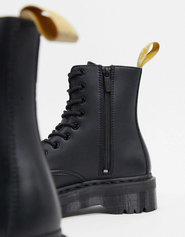 商品Dr. Martens|Dr Martens vegan jadon platform boots in black,价格¥1744,第2张图片详细描述