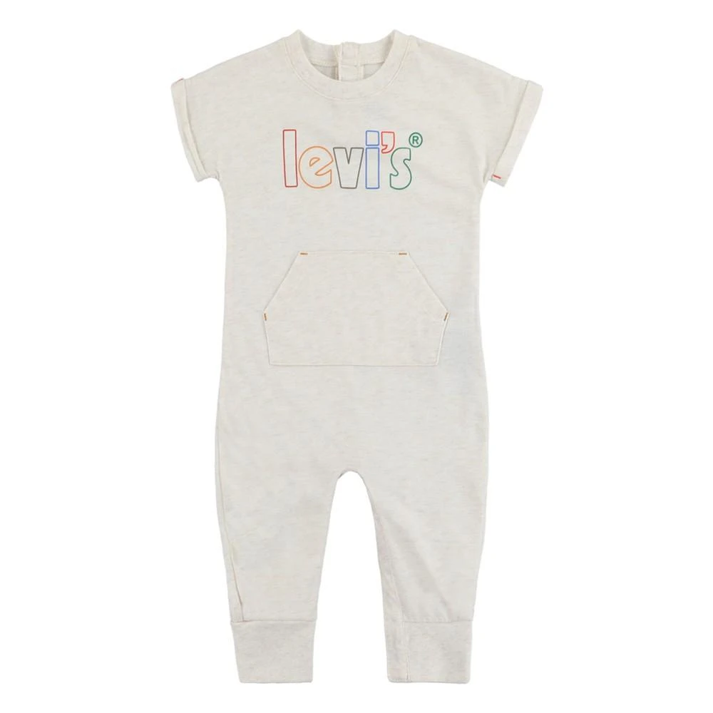 商品Levi's|Baby Boys or Baby Girls Short Sleeves Coverall,价格¥68,第1张图片