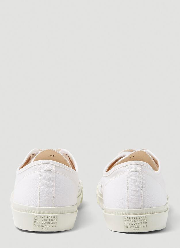 Tabi Low Top Sneakers in White商品第4张图片规格展示