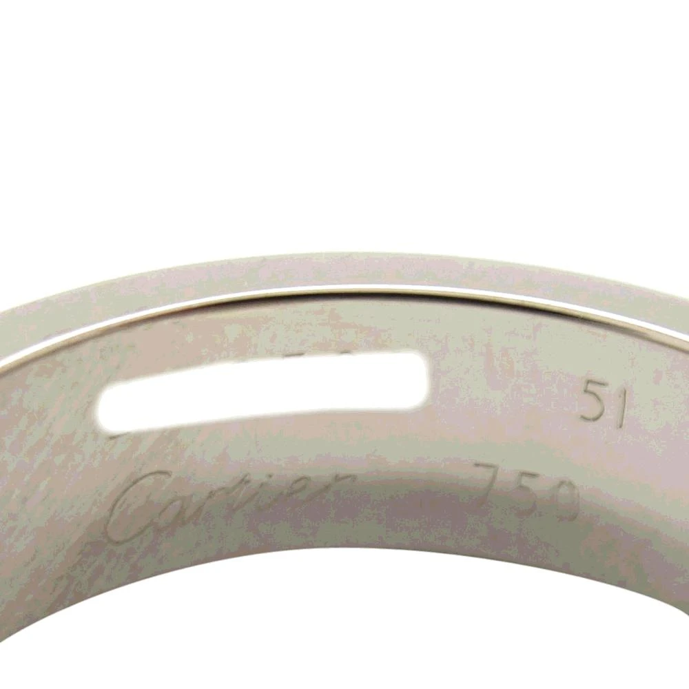 商品[二手商品] Cartier|Cartier Love 18K White Gold Ring EU 51,价格¥6070,第4张图片详细描述