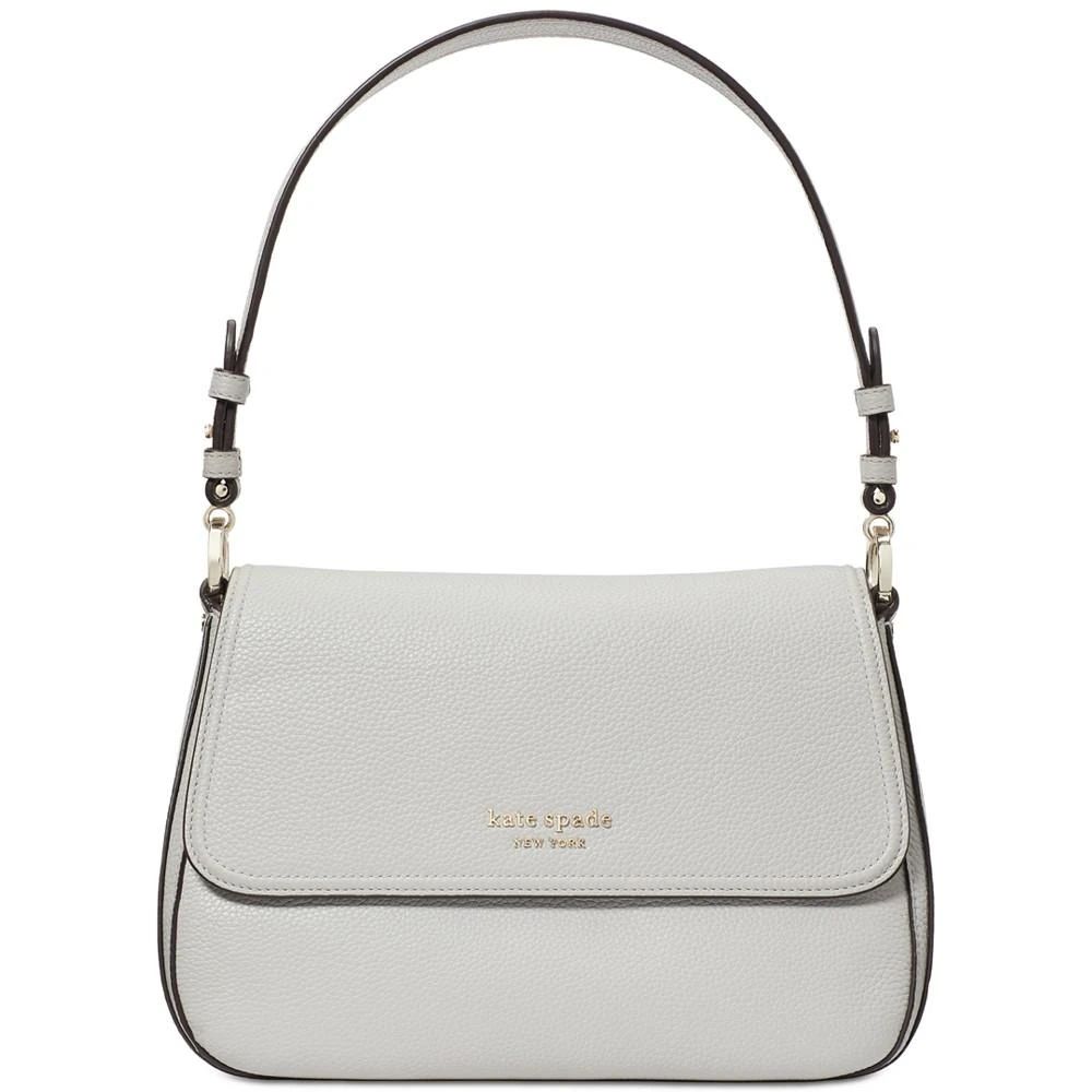 商品Kate Spade|Hudson Pebbled Leather Shoulder Bag,价格¥1478,第1张图片