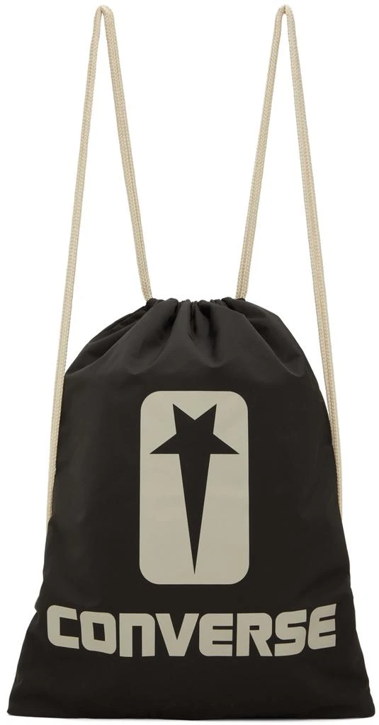 商品Rick Owens|Black Converse Edition Polyester Backpack,价格¥195,第1张图片