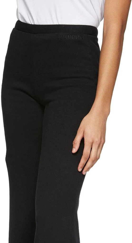 商品Vetements|Black Evening Lounge Pants,价格¥1742,第4张图片详细描述