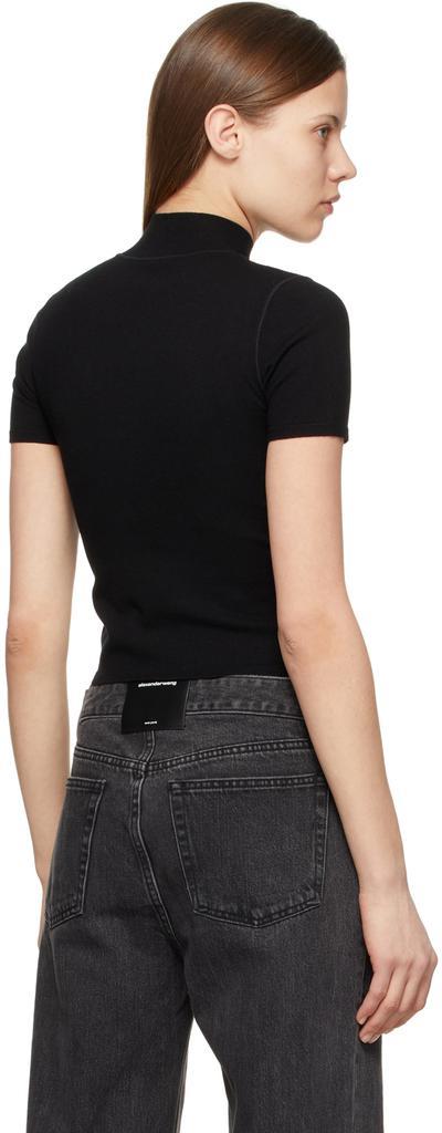 商品Alexander Wang|Black Bodycon T-Shirt,价格¥1459,第5张图片详细描述