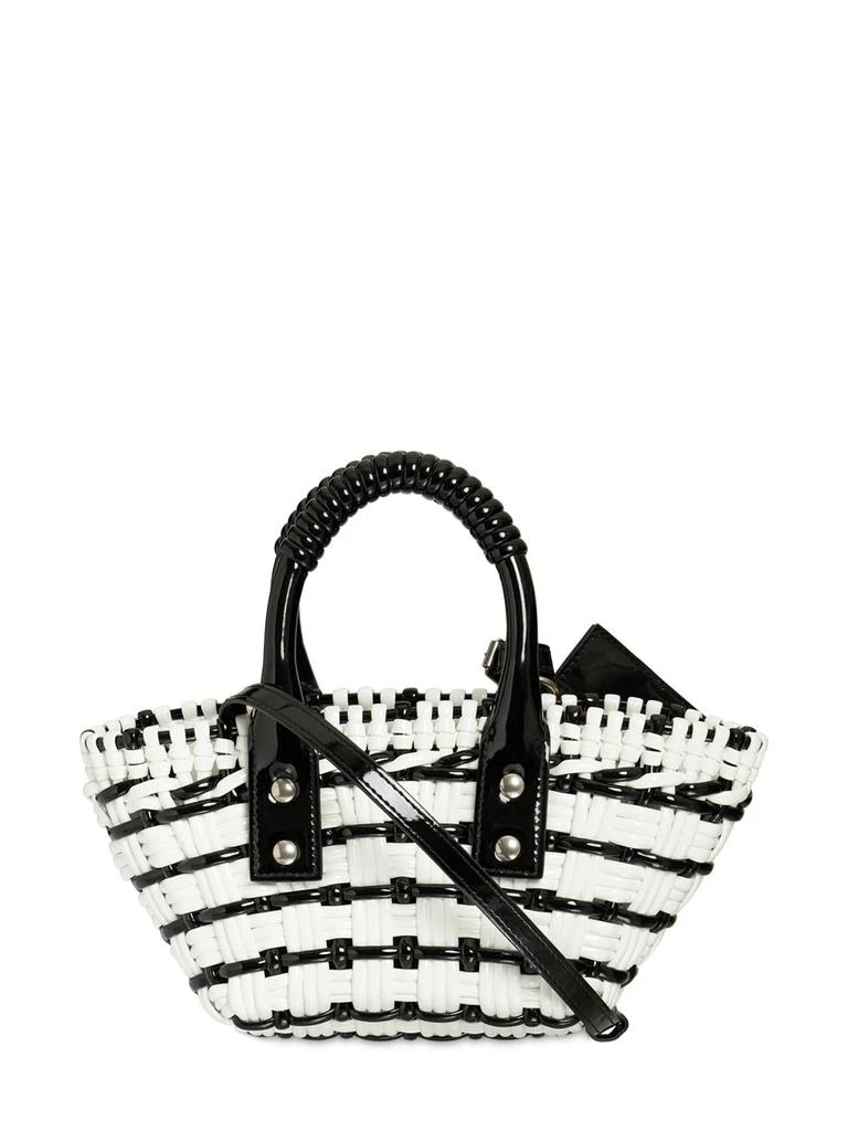 商品Balenciaga|Xxs Bistro Basket Tote Bag,价格¥7422,第5张图片详细描述