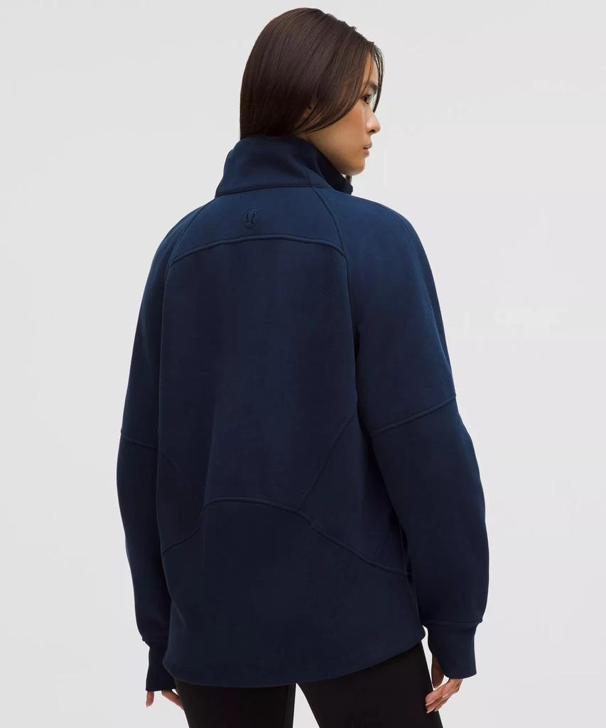 Scuba Oversized Funnel-Neck Half Zip *Long 商品