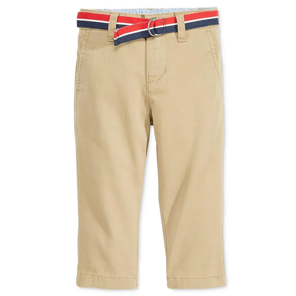 商品Tommy Hilfiger|Baby Boys Chester Khaki Pants,价格¥66,第1张图片