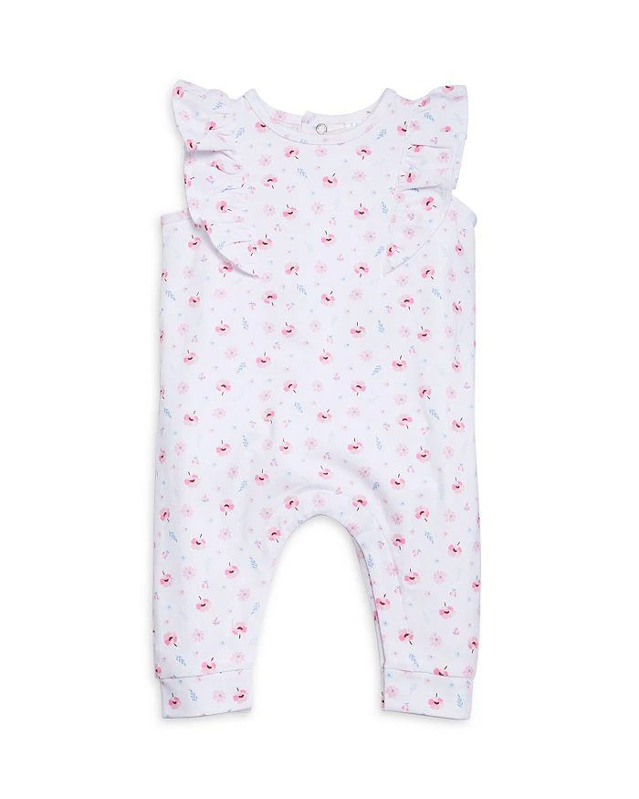 商品Bloomie's Baby|Girls' Floral Print Sleeveless Coverall - Baby,价格¥123,第1张图片