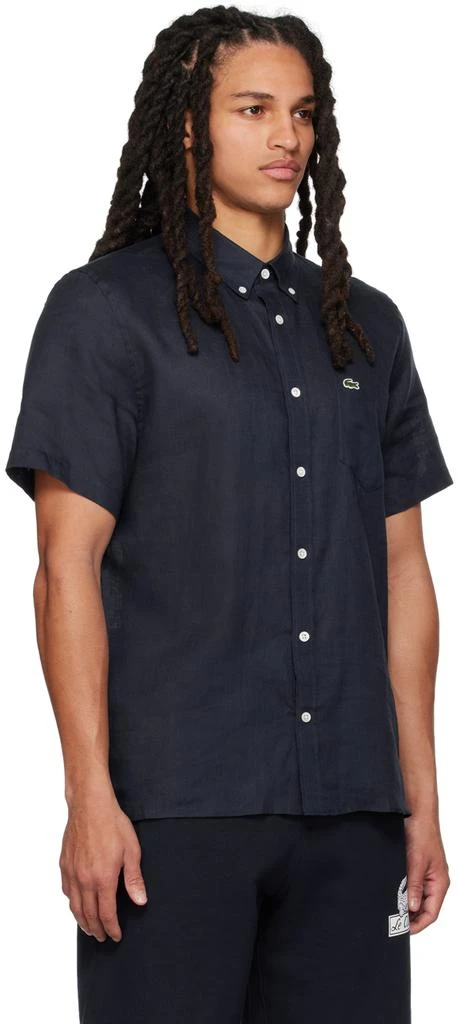 商品Lacoste|Navy Short Sleeve Shirt,价格¥538,第2张图片详细描述