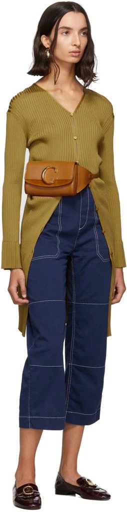 商品Chloé|Brown 'Chloé C' Belt Bag,价格¥3488,第4张图片详细描述