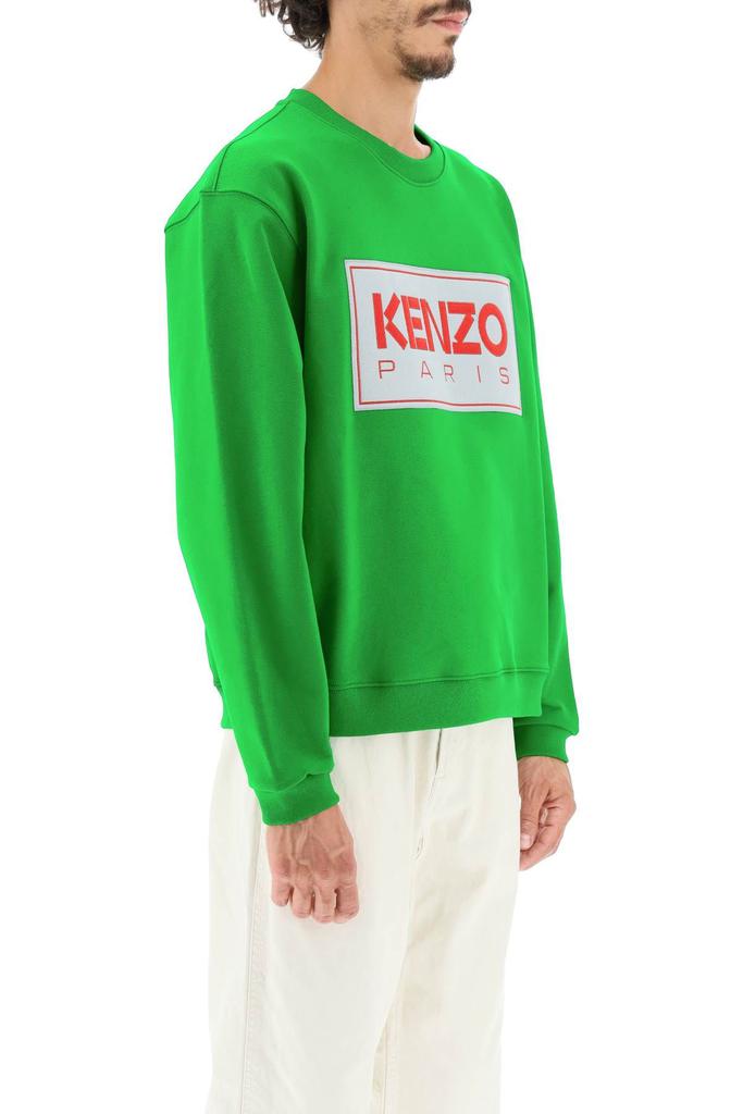 SWEATSHIRT WITH MAXI LOGO PATCH商品第3张图片规格展示