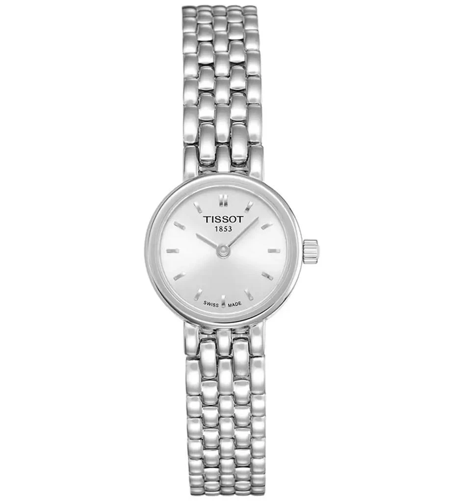 商品Tissot|Women's Swiss T-Lady Lovely Stainless Steel Bracelet Watch 19.5mm,价格¥2781,第1张图片