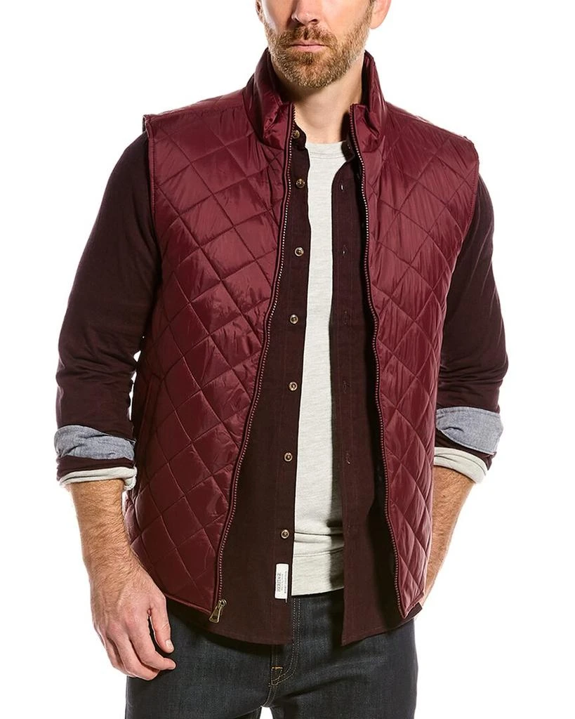 商品Weatherproof Vintage|WEATHERPROOF VINTAGE Diamond Quilted Vest,价格¥278,第1张图片