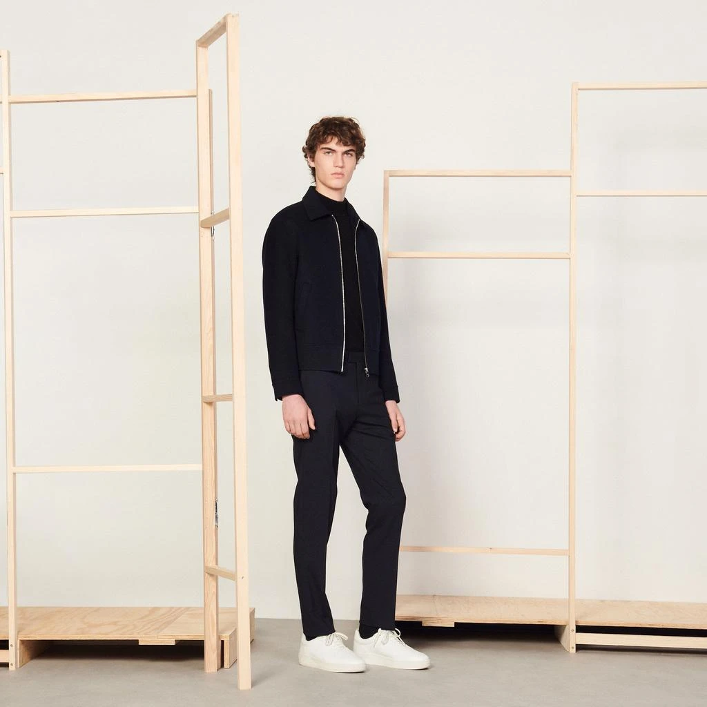 商品Sandro|Double face wool jacket,价格¥3027,第1张图片