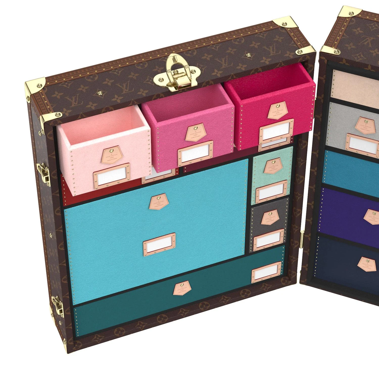 【预售】 LV路易威登 25春夏 女士 化妆箱 MALLE SOUVENIRS 硬箱 M10066  商品
