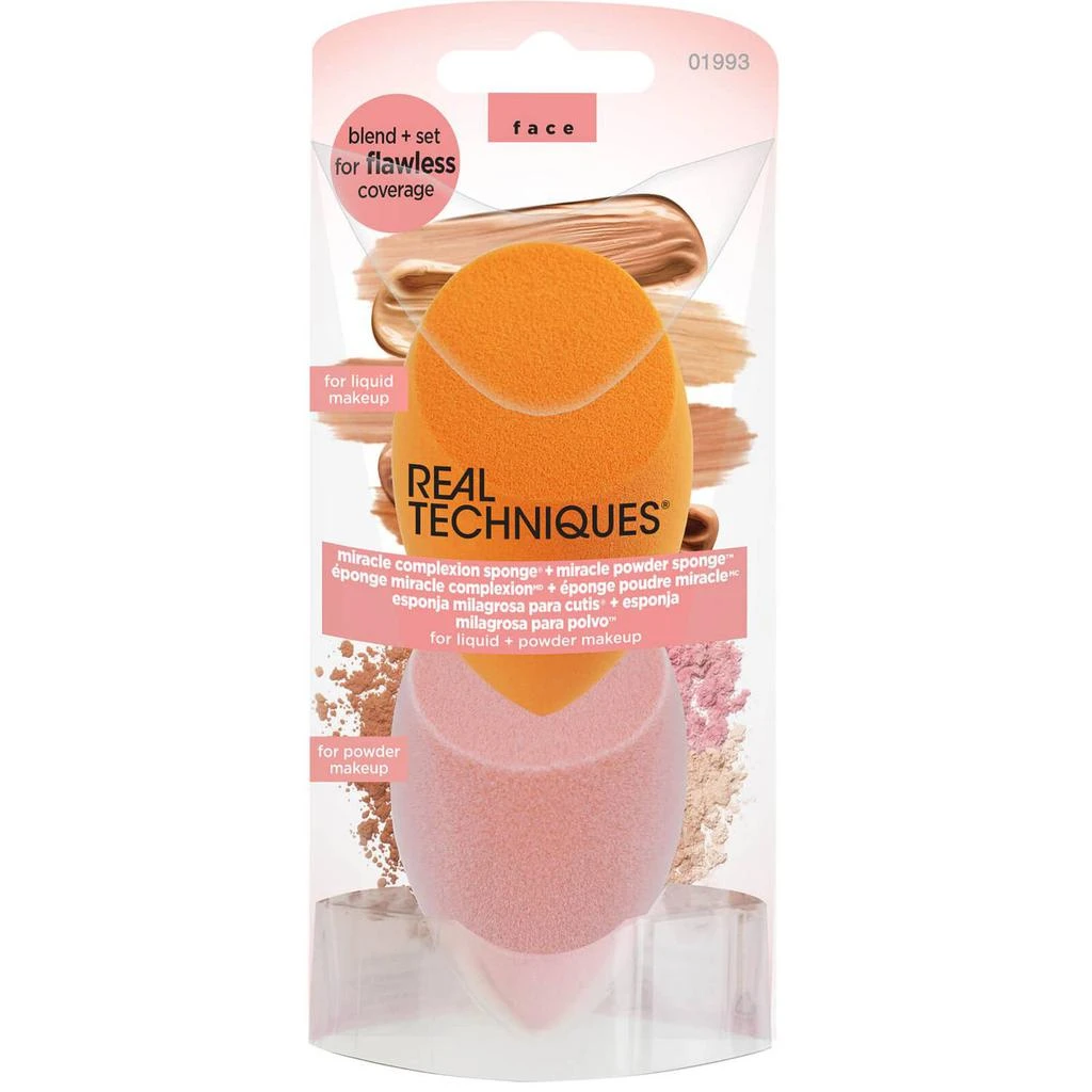 商品Real Techniques|Real Techniques Miracle Complexion Makeup Sponge and Miracle Powder Sponge,价格¥90,第2张图片详细描述