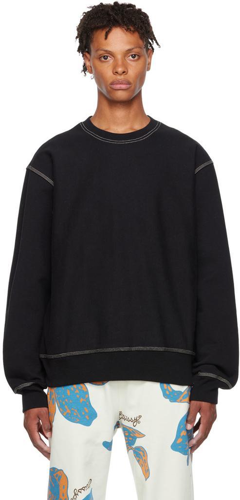 商品STUSSY|Black Cotton Sweatshirt,价格¥1097,第1张图片