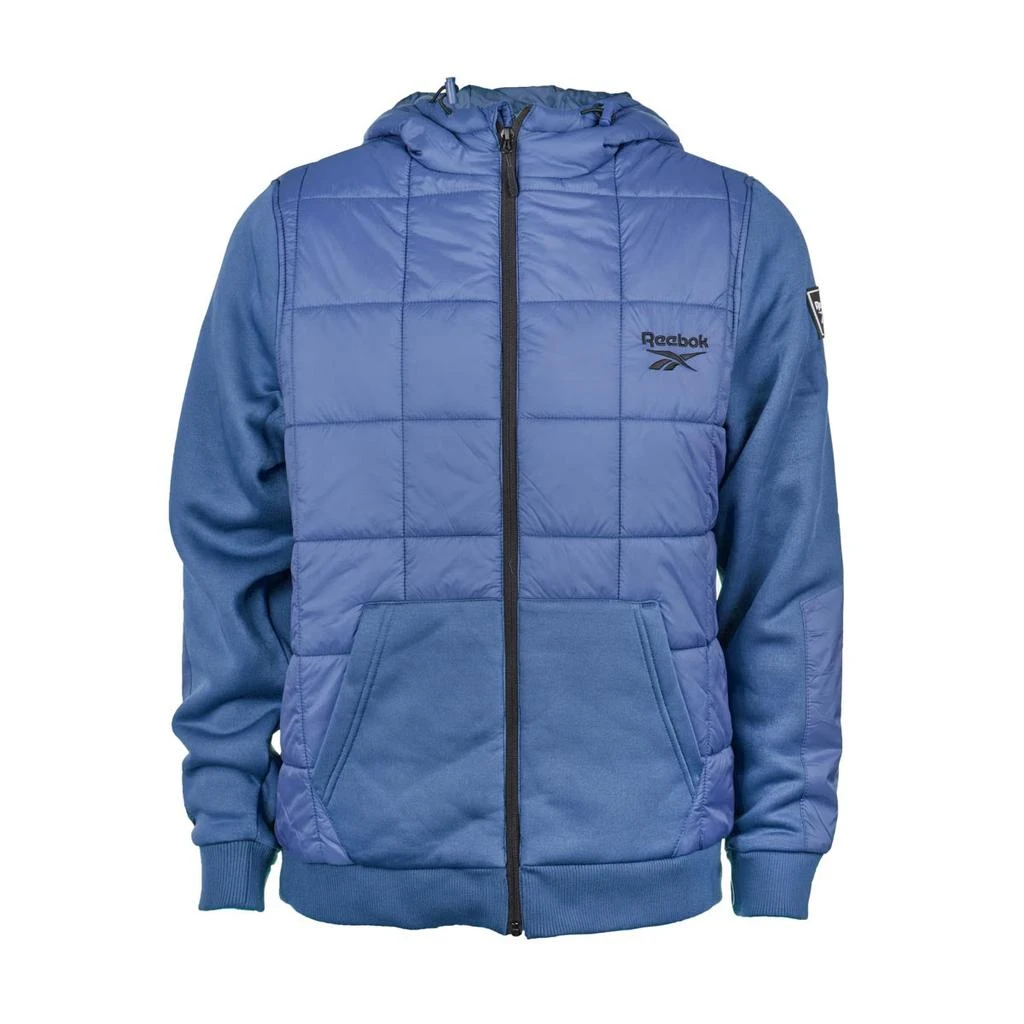 商品Reebok|Reebok Men's Mixed Media Jacket with Tricot Sleeve,价格¥281,第1张图片