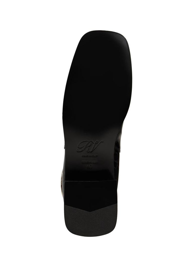 35mm Tres Vivier Leather Ankle Boots商品第5张图片规格展示