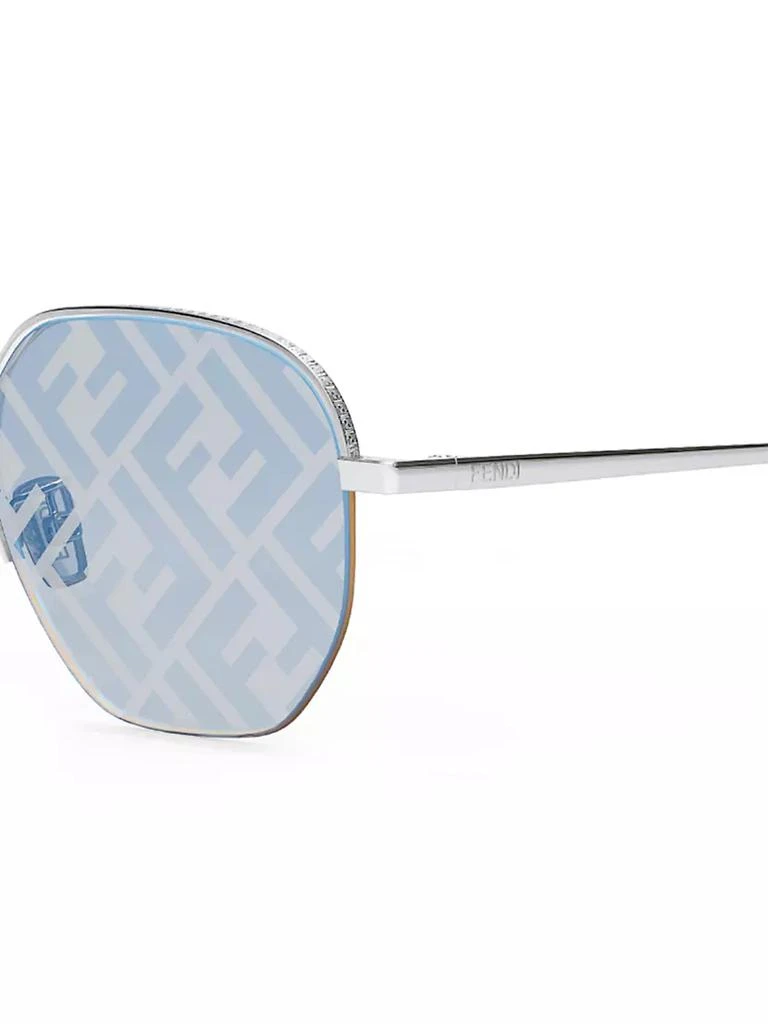 商品Fendi|Fendi Travel 55MM Geometric Sunglasses,价格¥3915,第3张图片详细描述