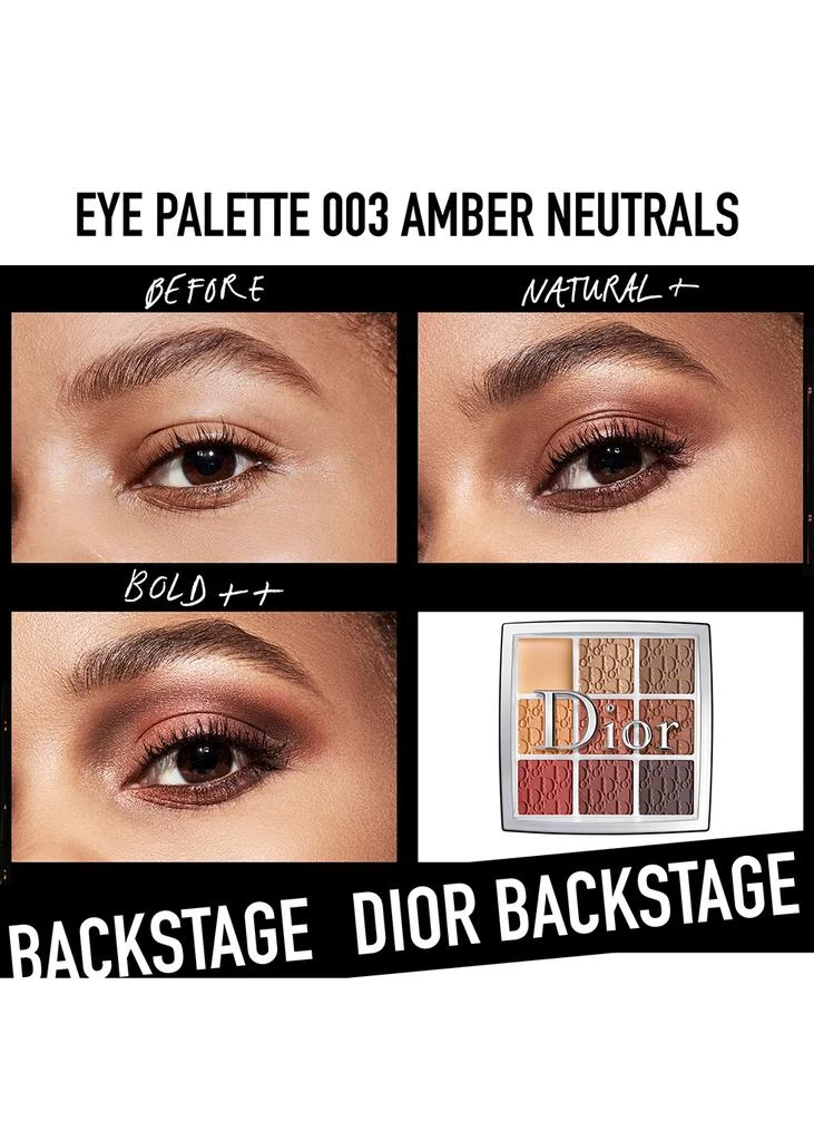 商品Dior|Dior Backstage Eye Palette Amber Neutrals 003,价格¥398,第5张图片详细描述
