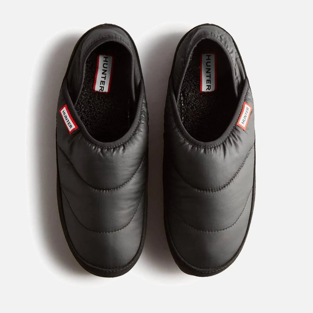 商品Hunter|HUNTER WOMEN'S PUFFER SLIPPERS - BLACK,价格¥213,第3张图片详细描述