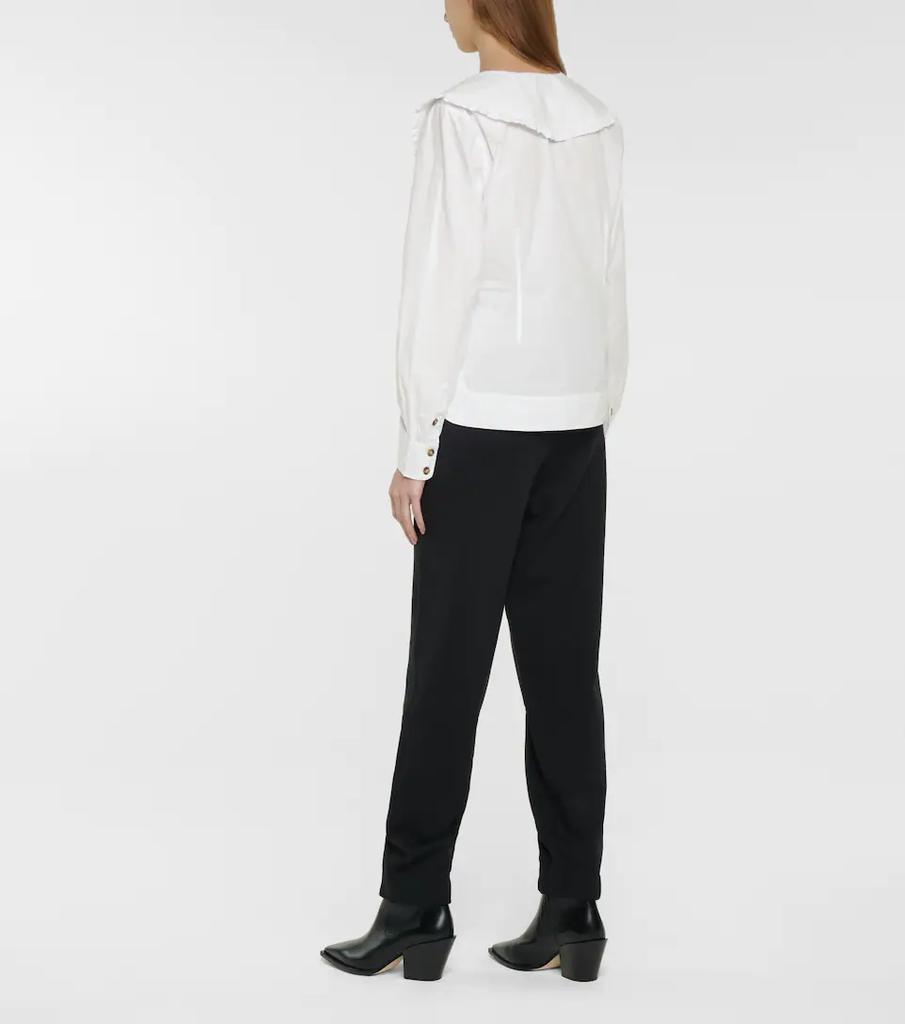 商品Ganni|棉质府绸衬衫,价格¥1220,第5张图片详细描述