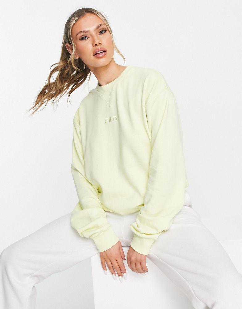 Fila sweatshirt in yellow商品第2张图片规格展示