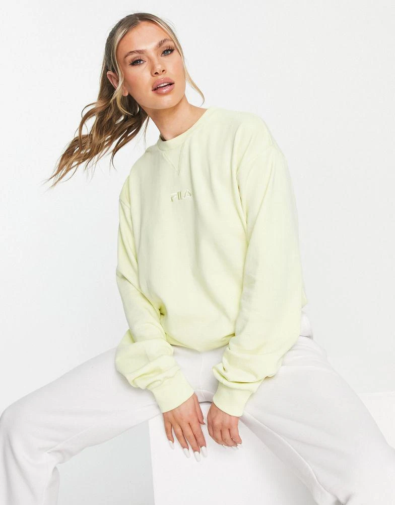 商品Fila|Fila sweatshirt in yellow,价格¥299,第2张图片详细描述