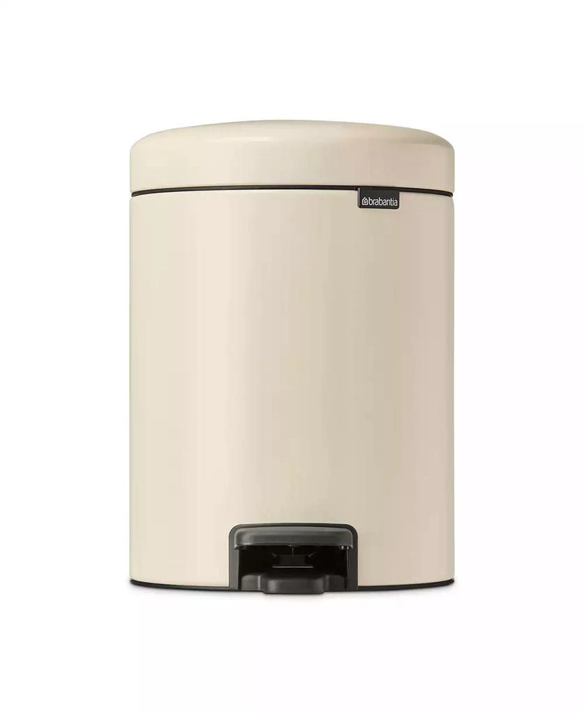 商品Brabantia|New Icon Step on Trash Can, 1.3 Gallon, 5 Liter,价格¥377,第1张图片