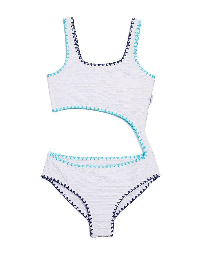 商品Limeapple|Girls' Ryan Cutout One Piece Swimsuit - Big Kid,价格¥337,第1张图片
