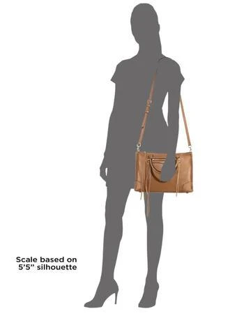 商品Rebecca Minkoff|Regan Leather Satchel,价格¥1279,第3张图片详细描述