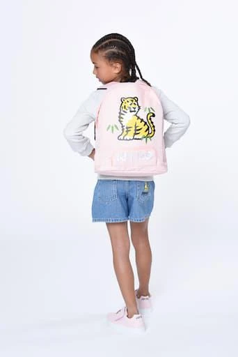 商品Kenzo|Logo-embroidered backpack,价格¥923,第5张图片详细描述